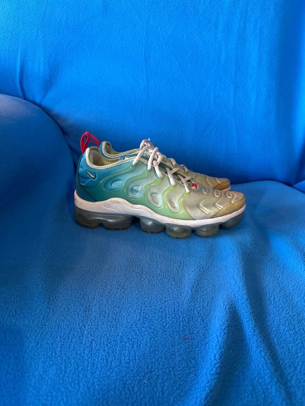 Nike Air VaporMax Plus Mint Foam Laser Blue Women's Size 8